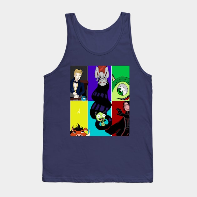 Six fanart Tank Top by Vitoria_Albuquerque